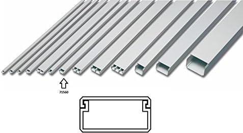 Easylife TV Wire Hider Wall Mounted 10 Feet White Cord Cover Kit for Wall Paintable Cable Raceway Adhesive Wire Conceale