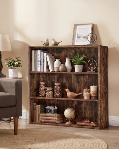 SONGMICS HOME 3-Tier Bookshelf, Shelving Unit