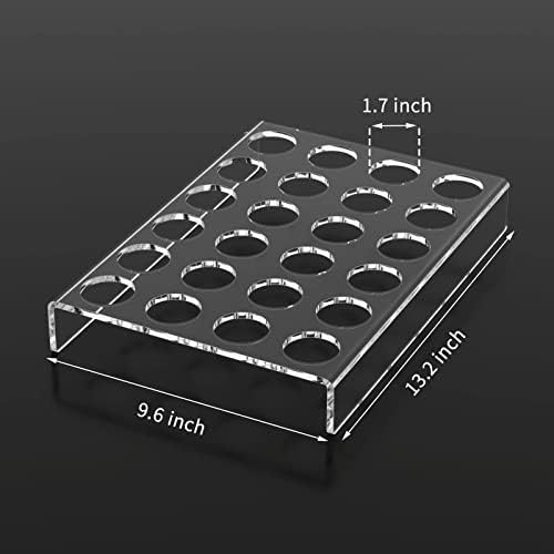 AITEE Acrylic K Cup Drawer Organizer Tray Pod Holder for 24 Coffee Capsules