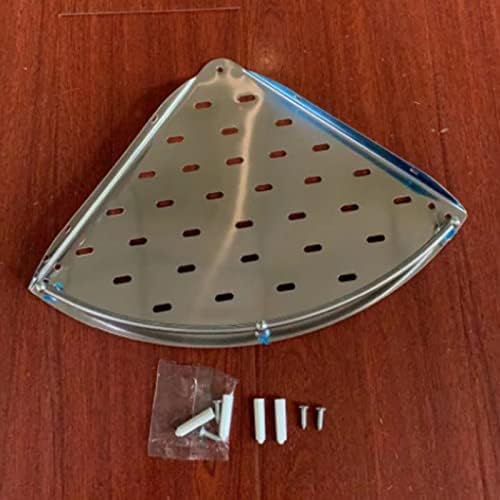 4 Pieces Corner Shower Shelf Bathroom Shelf, Stainless Steel Strong Load Bearing Wall Mounted Shower Shelf, Space Saving