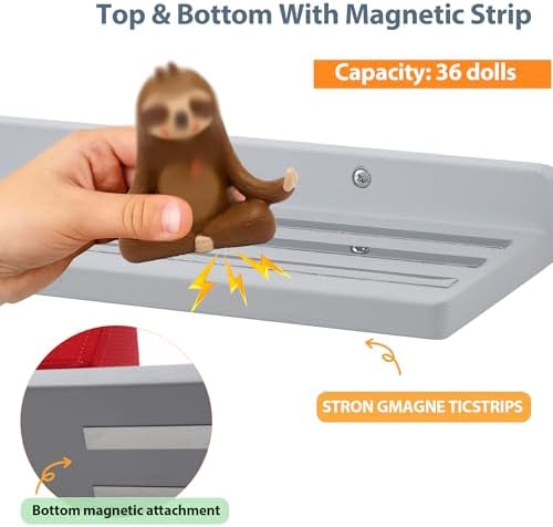for Tonies Shelf Magnetic,for Tonie Figures Wall Shelves,for Toniebox Shelf