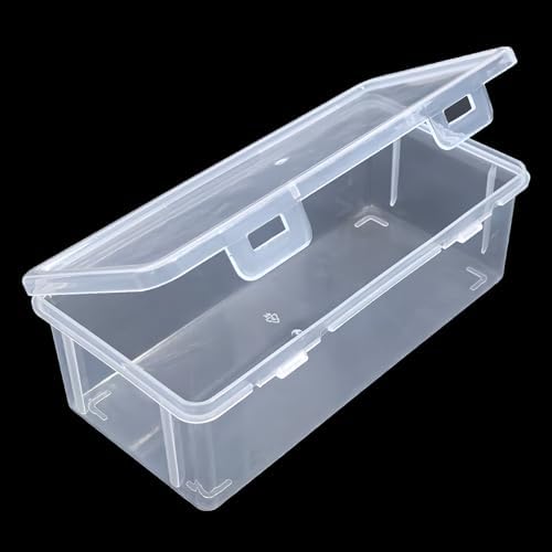 Rectangular Clear Plastic Storage Containers, 8 Pack