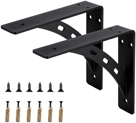2-Pack Countertop Support Brackets 7"x6"x2"