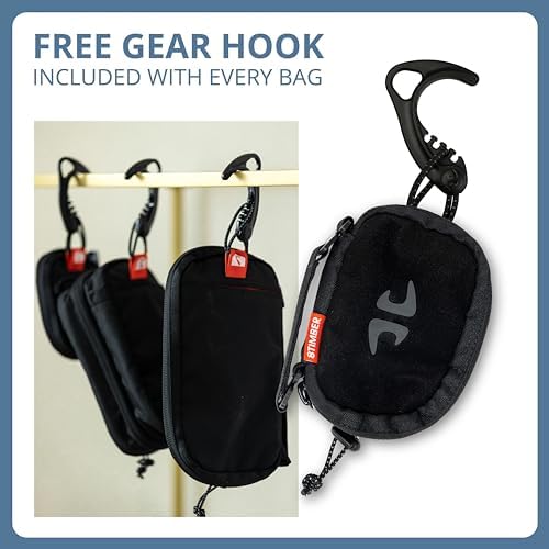 8TIMBER Organizer Bag - .5L Interior Travel Storage for Pencils Chargers and Accessories