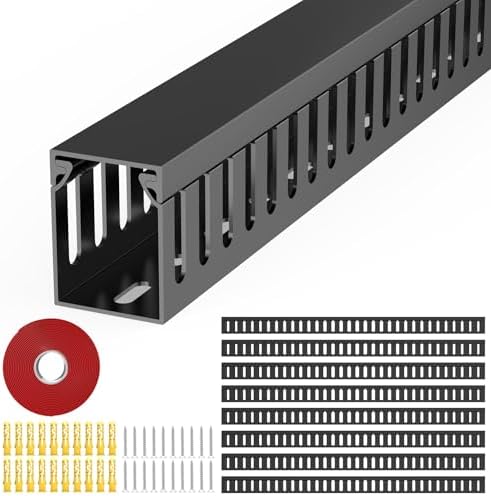 Open Slot Wiring Raceway Cable Duct,Cable Management Cord Track
