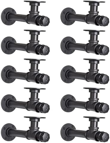 Industrial Pipe Shelf Brackets for Floating Shelves,Heavy Duty Bracket