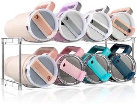 Larger Water Bottle Organizer for Stanley 40 oz Tumbler, Tumbler Organizer