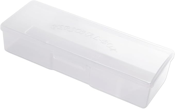 Beauticom Personal Box Storage Case for Professional Manicurist Nails Pedicure (Large Size) (1 Piece, FROSTED)