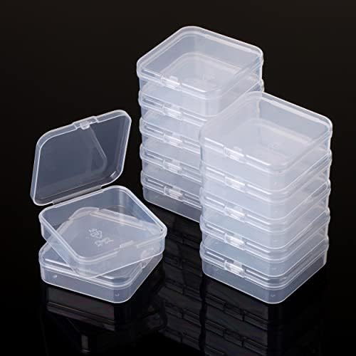 Mr. Pen- Bead Organizer Box, 12 pcs, Clear