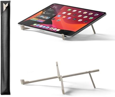 Native Union Fold Laptop Stand – Ultra-Slim Foldable & Portable Laptop Stand – Ergonomic & Optimized Viewing Angle – for