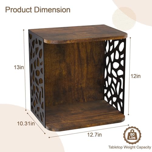 Small Bookcase, Small Bookshelf for Small Spaces Cube Organizer Storage