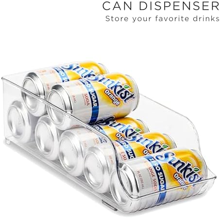 Sorbus Fridge Organizers and Storage Bins for Pantry & Fridge (8 Piece Set)