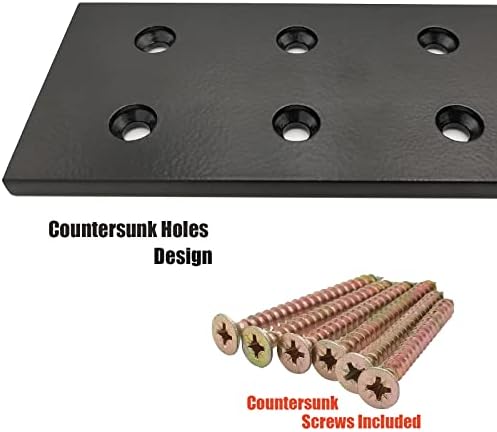 Countertop Brackets,Knee Wall Hidden Countertop Support Bracket,10 Inch