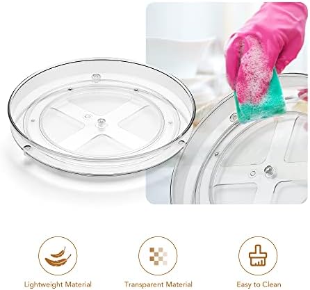 Ravinte 1 Pack 9.2 Inch Lazy Susan Organizer