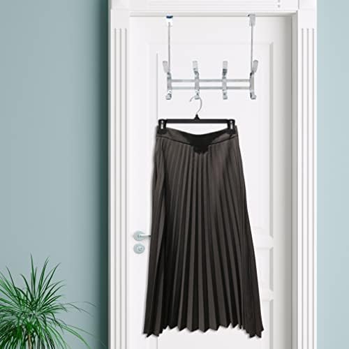 Sharpty Pant & Skirt Hangers - Closet Hangers for Shorts, Shirts, Jeans, Dresses, Slacks, Coats, Clothes, Clothing, Garments & More - Durable, Space Saving & Non-Slip, Black - 25 Pack