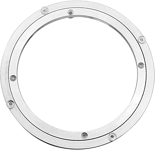 Aluminium Alloy Turntable Bearing, Heavy Duty Swivel Turntable Lazy Susan Rotating Bearing Turntable Round Dining Table 