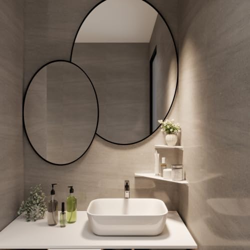 Corner Shelf, 3.0mm Aluminum Alloy Corner Shelf Wall Mounted, for Bathrooms,Offices, Bedrooms,Kitchens,Dorm Rooms and Li