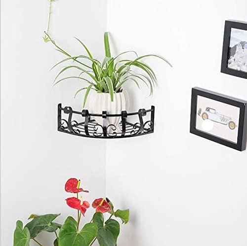 Rustic Iron Bathroom Corner shelf Floating Shelf White Hanging Shelf Organizer Bathroom Wall Mounted Over Toilet Wall St