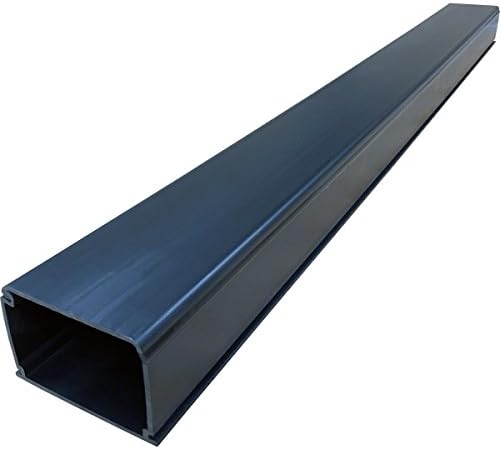 Electriduct XX-Large Latching Cable Raceway - 3" x 2" Channel Size - 2 Sticks - 3 Feet (6 Feet Total) - Black