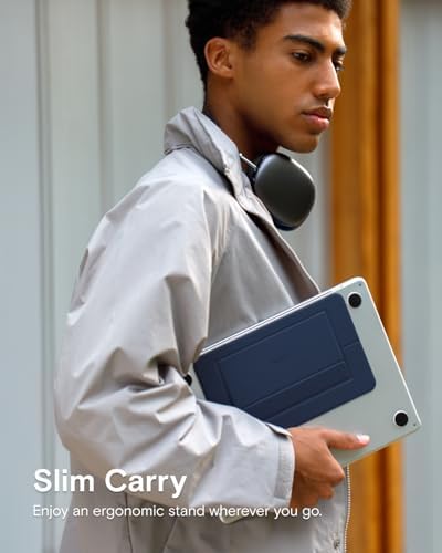 MOFT Airflow Adhesive Laptop Stand, Slim & Portable Laptop Riser for Work