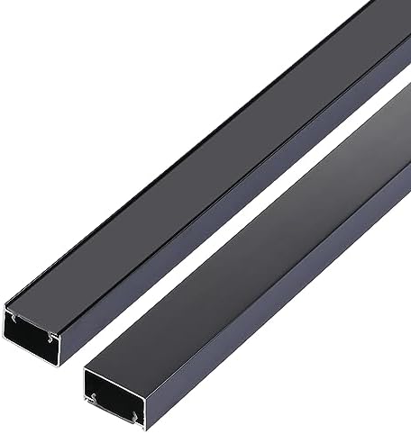 Aluminium Alloy U Shape Edge Trim Strip Decoration Profiles with Base, Metal Cable Raceway Cord Cover Channel, Ceramic T
