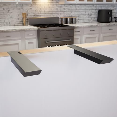Solid Heavy Duty Industrial Knee Wall Countertop Support Bracket, 1 Count, 32 inch, DIY Projects, Made with American Ind