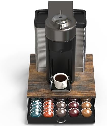 Deco Brothers Vertuo Pod Holder Drawer, Fits 30 Large or 60 Small Capsules