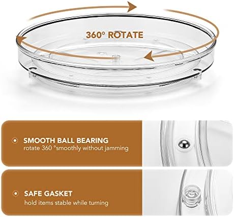 Ravinte 1 Pack 9.2 Inch Lazy Susan Organizer