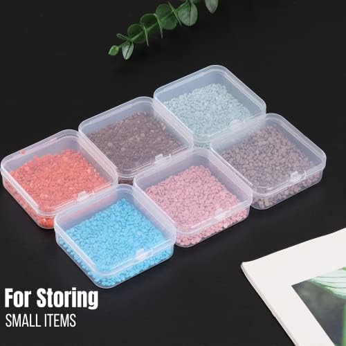 Mr. Pen- Bead Organizer Box, 12 pcs, Clear