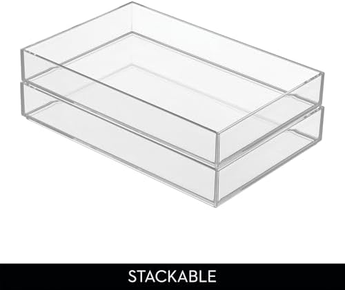 iDesign Clear Drawer Organizer