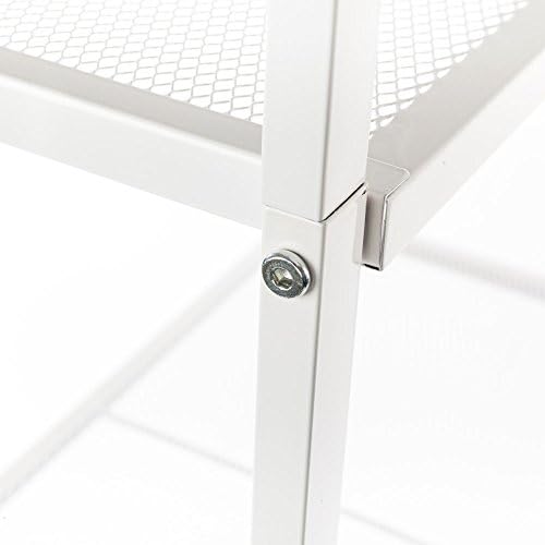 Azadx Ladder Shelf Bookcase, 4-Tier Multipurpose Iron Widen Ladder Bookshelf Plant Storage Organizer Rack, Shelf Display