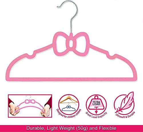 Slim Velvet Non-Slip Space Saving Clothes Hangers for Closet
