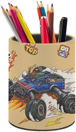 Truck Pen Holder Pencil Cup for Desk Organizer
