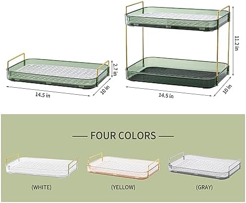 Coffee Bar Accessories, Station Organizers,Large Capacity Storage with Drain Board,Whisky Tray,Mug Tea Cup Holder Coffee