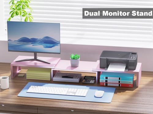 Dual Monitor Stand Riser