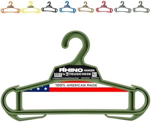 Rhino Tough Hook Heavy Duty Hanger, USA-Made, Military Grade, 1 Foliage