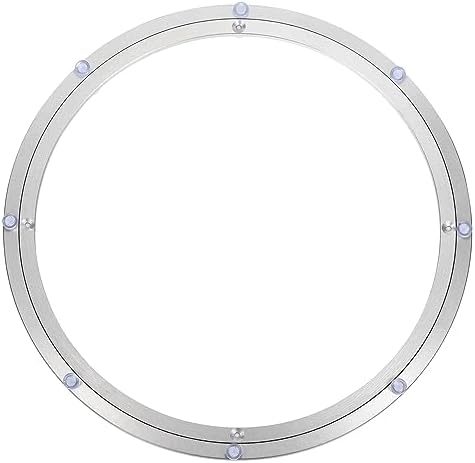 uxcell Aluminium Lazy Susan Turntable Bearing, 16 inch（Base Only）