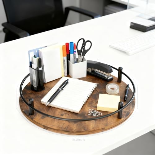 Lazy Susan Spice Rack Organizer - Rotating Turntable Height Adjustable for Kitchen Countertop Cabinet Pantry Seasoning S