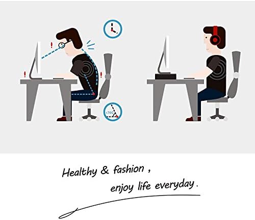 Computer Monitor Stand Riser 16 inch Desktop Stand, Speaker TV Laptop Printer Stand Workspace Organizer (Cherry-2pack)