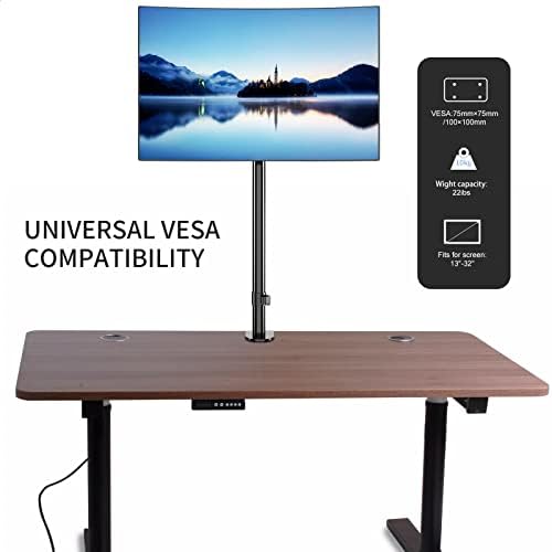 Pholiten Single Extra Tall 31" Monitor Stand