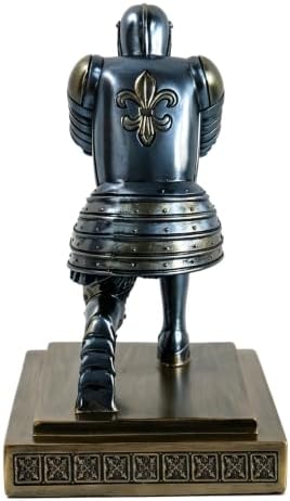 Soldier Executive Knight Pen Holder Personalized Desk Organizers Blue