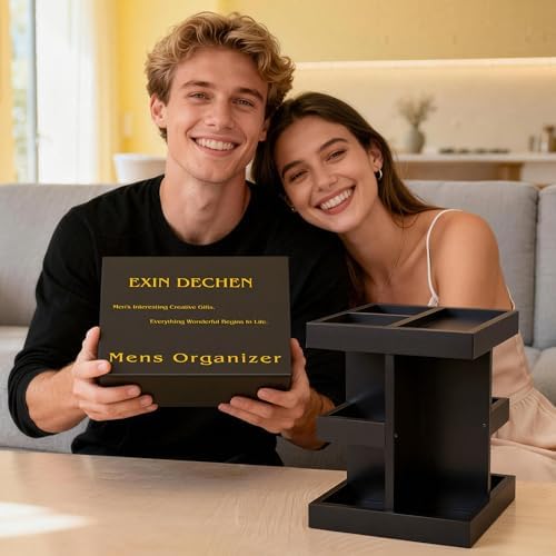 EXIN DECHEN Cologne Organizer for Men,Cologne Stand,Birthday Gifts for Men