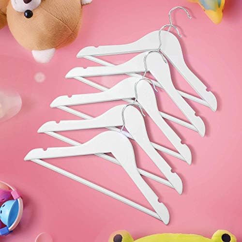 Lotus Wooden Hangers, Solid Wood Shirt Hangers,Dress Coat Jacket Clothes Hangers,with Extra Smooth Finish, 360 Degree Sw