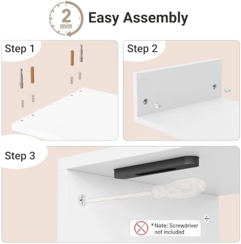 BONTEC Monitor Stand Riser with Cellphone Holder & Cable Management
