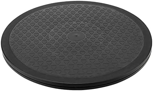 MANCHAP 4 PCS 12 Inch Rotating Swivel Turntable, Rotating Swivel Stand with Steel Ball Bearings, Plastic Lazy Susan Stan