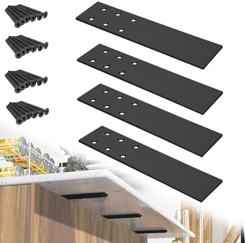 10in Countertop Support Brackets,Hidden Countertop Support,0.25" Thick