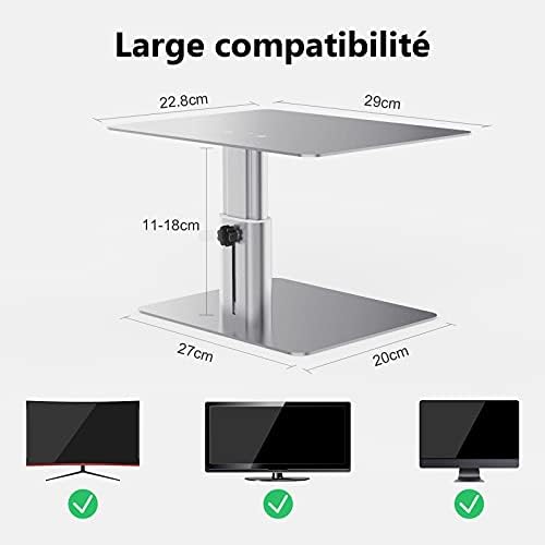 Nillkin Monitor Stand for Desk, Adjustable Height Computer Monitor Stand