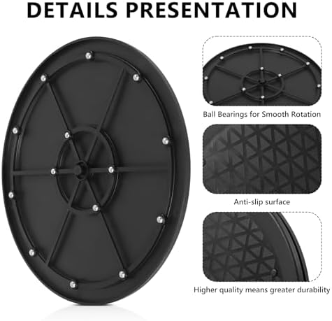 8 Pack 10 Inch Lazy Susan Turntable