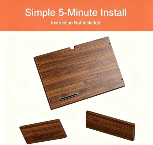 Computer Monitor Stand Riser 16 inch Desktop Stand, Speaker TV Laptop Printer Stand Workspace Organizer (Cherry-2pack)
