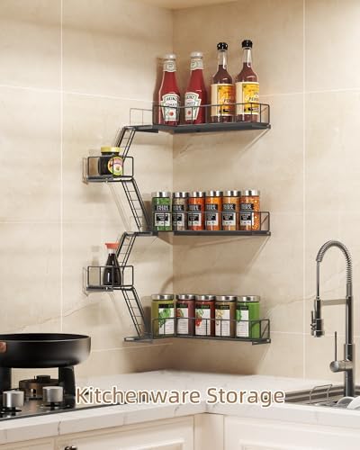Fire Escape Wall Shelf, Modern City Style Corner Wall Ladder Shelves, Metal Action Figures Display Floating Shelf, New Y